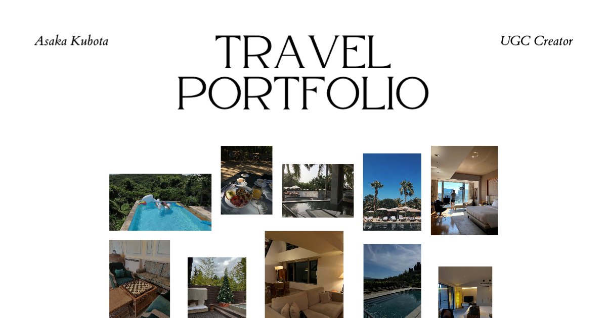 Travel UGC Portfolio